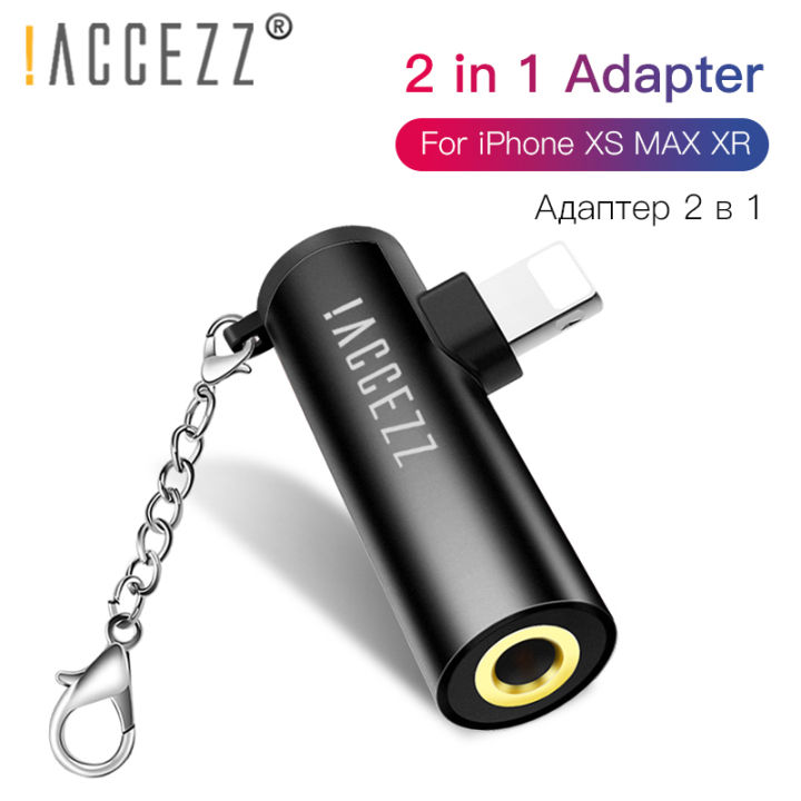 NEW 【7efc9af3】!ACCEZZ Apple 3.5mm Jack Adapter For iphone X 8 7 Plus XS ...