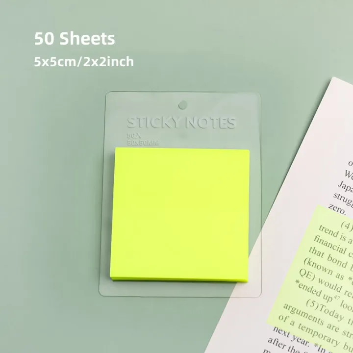 Sweet%20Journal%2050%20Sheets%20Transparent%20Multicolor%20PET%20Sticky%20Notes%20Waterproof%20Stickys%20Memo%20Messages%20Post%20it%20Notes%20-%20Image%206