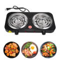 Echulo Infrared Double Burner Cooker Portable Electric Stove, 2000W. 