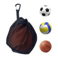 Single Ball Bag Mesh Bag For Transporting Single Volleyball Basketball Football Volleyball Bag Mesh Handbag Ball Bag Clip On. 