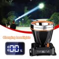 Lightweight Super Bright Induction Headlamp Powerful Smart Motion Sensor Head Lamp Rechargeable Waterproof Waterproof Head Flashlight. 