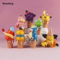 Wenefang Hot Pokemon ice cream Anime figure model Action Figure Pikachu Fashion Gengar Model Toy Cartoon Collectible Doll For Kids Gifts. 