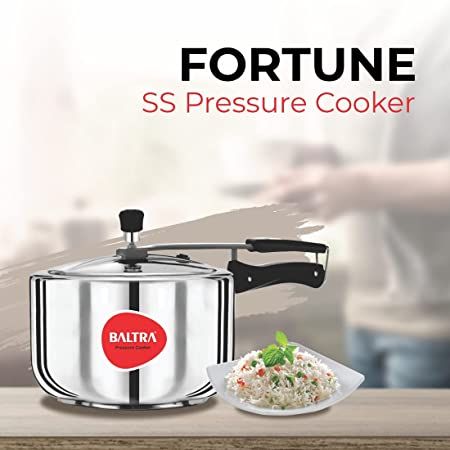 Baltra%20Stainless%20Steel%20Pressure%20Cooker%20FORTUNE%205%20L%20-%20Image%202