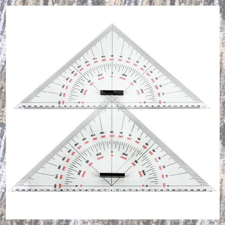 Triangle Graph Ruler Chart Drawing Triangle Ruler for Ship Drawing 300mm Large-Scale ...