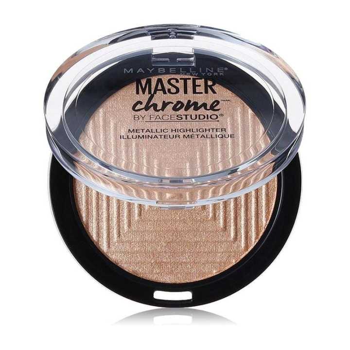 Maybelline New York Master Chrome Metallic Highlighter, Molten Gold 6.7gm