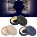 Sutuiying Fashion Anrushide Earphone Ear Cushion Headphone Earpads Professional Protein Leather Portable Replacement Ear Pad Cushions for Jabra ELITE 45h Headphones. 