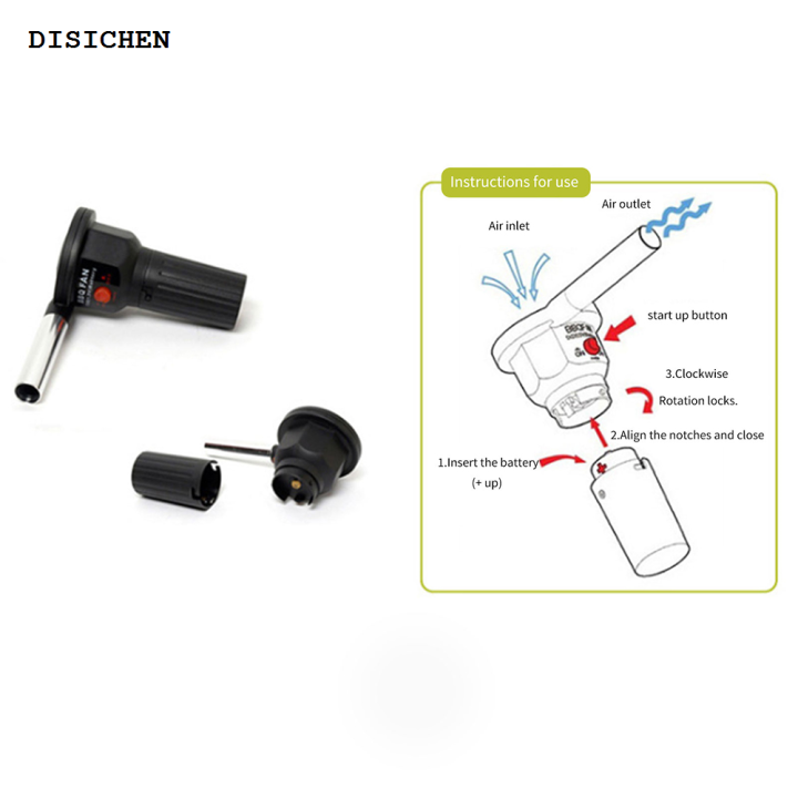 DISICHEN%202025%20New%20BBQ%20Grill%20Fire%20Bellows%20Handheld%20Hair%20Dryer%20Fire%20Tools%20Grill%20Accessories%20Aluminum%20Alloy%20Kitchen%20Tool%20for%20Picnic%20Camping%20Cooking%20-%20Image%205