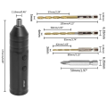 Cordless Electric Screwdriver USB C Rechargeable Mini Drill Power Tools Set. 