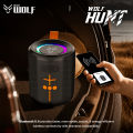 (NEW LAUNCH) Asta WOLF Hunt Bluetooth Speaker | 12 Hours Playtime | Bluetooth 5.4 | RGB Lights | Type-C Fast Charging | TF Card, USB Drive & FM Radio Support | TWS Stereo Pairing | Portable Wireless Speaker. 