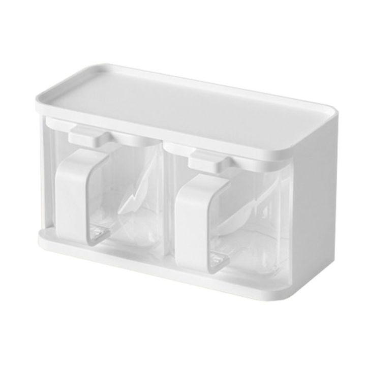 Small Transparent Kitchen Rack Transparent Seasoning Box Rack Pantry Kitchen Utensils-B | Daraz.com.np