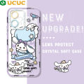 UCUC for Realme 9 4G / Realme 9 Pro Plus / Realme 9 Pro+ / Narzo 50 Pro 5G Back Cover Cute Kuromi Transparent TPU Ultra Thin Soft Phone Cases. 