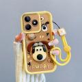 lthmy for Realme C53 / C51 phone cover shockproof rubber soft casing new design cute case with lanyard. 