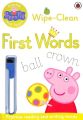 Peppa Pig: Practise With Peppa: Wipe-Clean First Words (Paperback). 