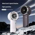 MEET SUN 199 Speed Portable Handheld Battery Operated Cooling Adjustable Small Desktop Fan With Digital Display. 
