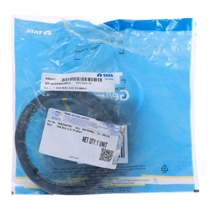 TATA%20Genuine%20Parts,%20284633407801%20Hub%20Seal%206.5T%20Pii%20TATA%202518/3718%20New%20BS-3/4%20-%20Image%203