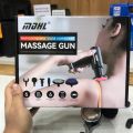 MASSAGE GUN BY MDHL / HOT AND COLD COMPRESS 6 GEAR WITH DIGITAL DISPLAY AND TOUCH SENSOR BUTTON /LONG BATTERY LIFE. 