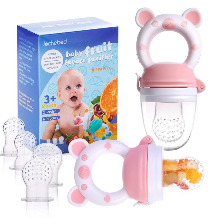 Baby Fruit Food Feeder Pacifier - Fresh Food Feeder, Infant Fruit Teething Teether Toy