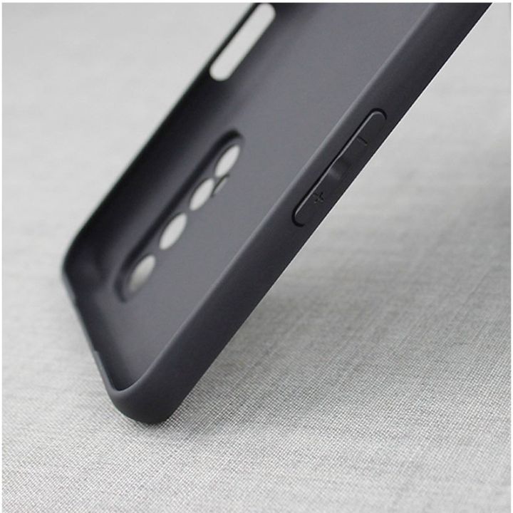 Realme%207%20Case%20Matte%20Black%20Silicone%20Soft%20TPU%20Cover%20Realme7%20Black%20-%20Image%204