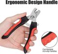 Dog Cat Nail Cutter | Claw & Nails Clippers | Grooming Trimmer For Small, Medium Dogs/Cats - Small Size. 