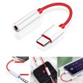 Type C To Headphone Connector And 3mm Audio Jack. 