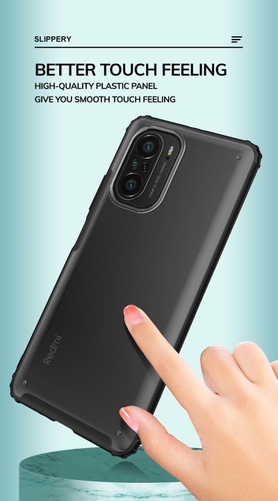 lthmy%20for%20Xiaomi%20Poco%20F3%20Shockproof%20Hard%20Case%20Full%20Protection%20Back%20Cover%20Matte%20Transparent%20anti-yellow%20Casing%20-%20Image%202