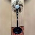 ElectroMax Stand Fan With Round Base & Timer - (815N). 
