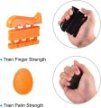 Hand Grip Strengthener Set Strength Finger Exerciser Adjustable Grip Black Hand Gripper Kit 4 Pcs. 