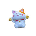 Mosbeha Feng Shui Lucky Cats 6/8pcs Lucky Cat Figurines Set for Wealth Fortune Miniature Kitten Resin Models for Desktop Gardening for Kids. 