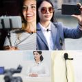 Lavalier Microphone for DSLR, iPhone, and Podcasting. 