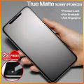 Matte Anti Glare Flexible Glass Screen Protector (Free 2X-Camera Guard) For Apple iPhone SE, 12 Pro Max, 12 Pro, 12, 12 Mini, 5, 5s, 6, 6 Plus, 6s, 6s Plus, 7, 7 Plus,  8, 8 Plus, X, XR, XS, XS MAX, 11, 11 Pro, 11 Pro Max, 13, 13 Pro, 13 Mini, 13 Pro Max. 