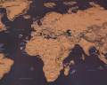Scratch Off World MapScratch Off World Travel Tracker Poster Map30x42.5cm .. 