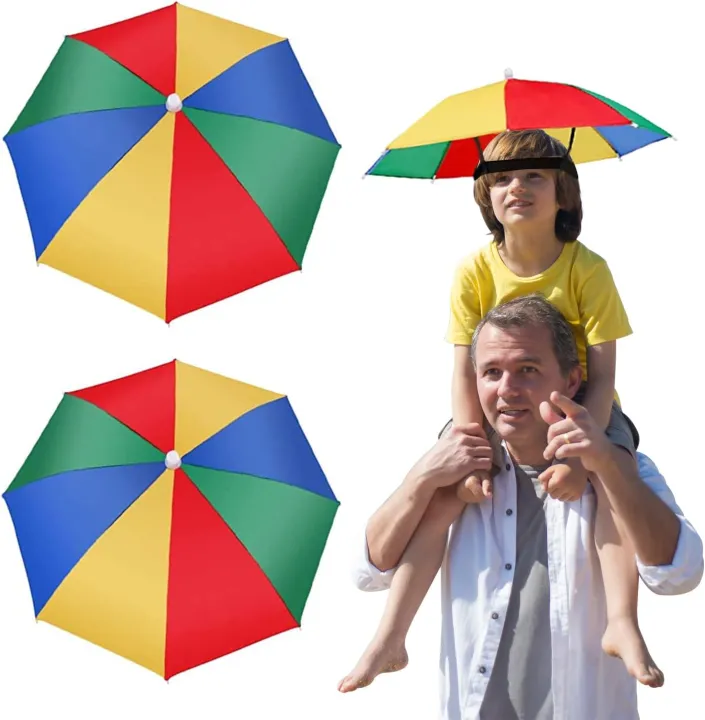 Umbrella%20Hat%20for%20Adults%20and%20Kids%20Rainbow%20Umbrella%20Hat%20Funny%20Umbrella%20Hat%20Adult%20and%20Kids%20Folding%20Umbrella%20Cap%20Folding%20Waterproof%20Elastic%20Fishing%20Rain%20Hats%20for%20Beach%20Fishing%20Hiking%20Party%20(Multicolor)%20-%20Image%205