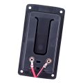 9V Flat Mount Guitar Active Pickup Battery Cover Hold Box Battery Storage Case for Electric Guitar Bass Accessory. 