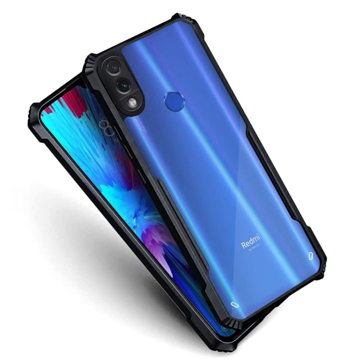 Case for Redmi Note 7 / 7 Pro - Bumper 360 Degree Protection | Protective Design | Transparent Back Cover