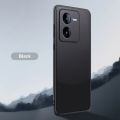 Luxury PU Leather Case For Vivo iQOO Z9 5G iQOOZ9 Back Cover Matte Silicone Shockproof Full Camera Protection Phone Case Coque. 