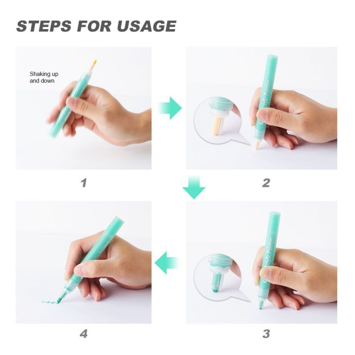 ProArt%20STA%20Acrylic%20Paint%20Marker%20Pens%2024%20Colors%20Medium%20Point%20Tip%20for%20DIY%20Glass,%20Ceramic,%20Rock,%20Wood,%20Canvas,%20Metal,%20Fabric%20(Highly%20Pigmented)%20-%20Image%203