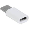 Micro USB/ USB Type-C Adapter - White. 