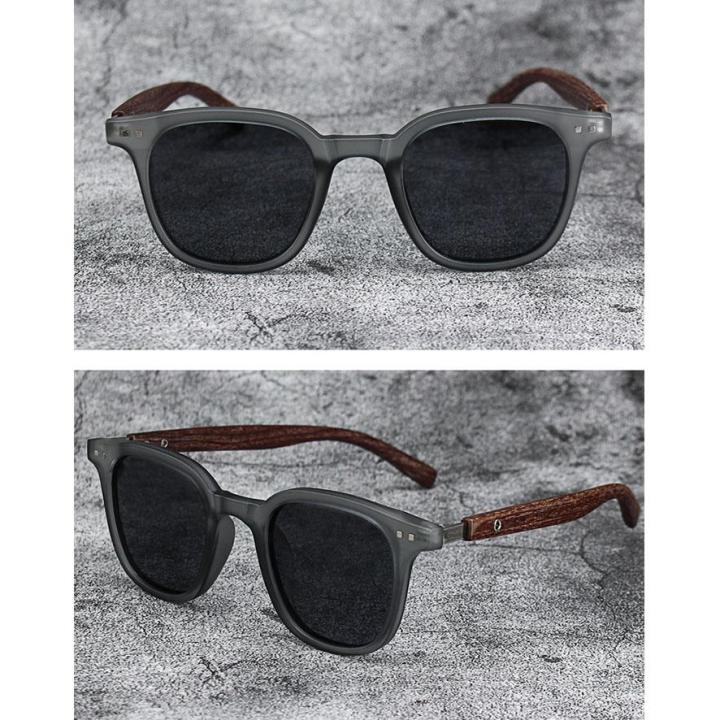 Retro%20UV%20Protection%20Wood%20Grain%20Sunglasses%20Outdoor%20Street%20Photography%20Square%20Frame%20Sun%20Glasses%20Shades%20for%20Women%20&%20Men%20-%20Image%209