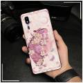 Protective flower Phone Case For Samsung Galaxy A2 Core Cartoon Back Cover TPU Full wrap Anti-dust Dirt-resistant Cute. 
