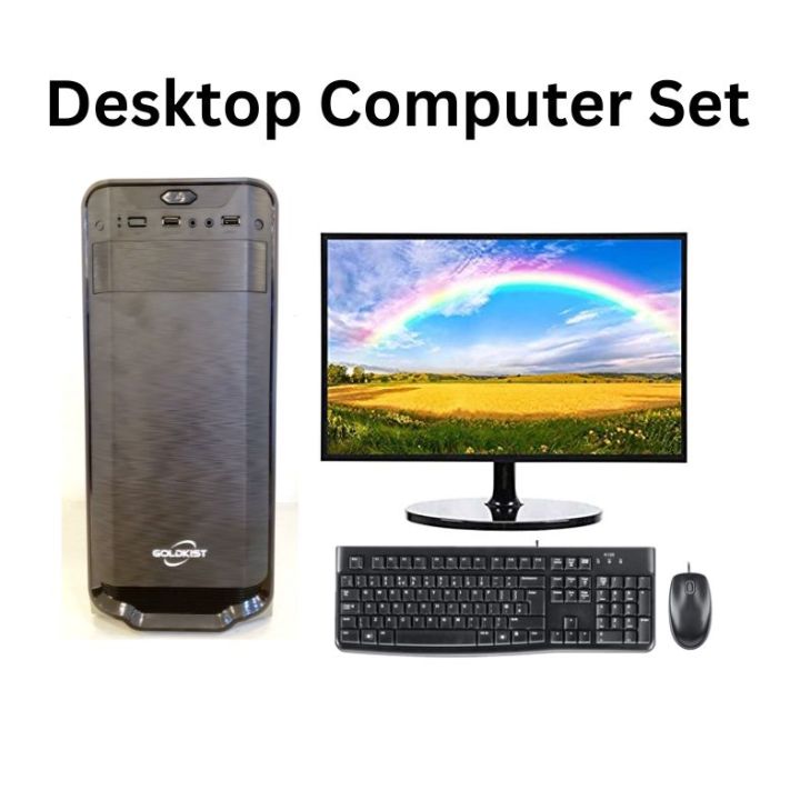 Goldenfield Desktop Computer Set (8Th Gen Core I3 | Msi H310M ...