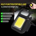 Mini Led Flashlight COB Mini LED Work Light Clip,Magnetic,Portable Pocket Light for Camping Hiking Travel. 