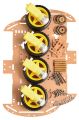 4WD Smart Robot Car Chassis Kits for arduino with Speed Encoder New. 