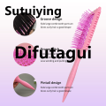 Difutagui New cutout mesh bounce comb Long handle hair comb Portable High Quality Massage comb Curl Define Styling comb Curl comb. 