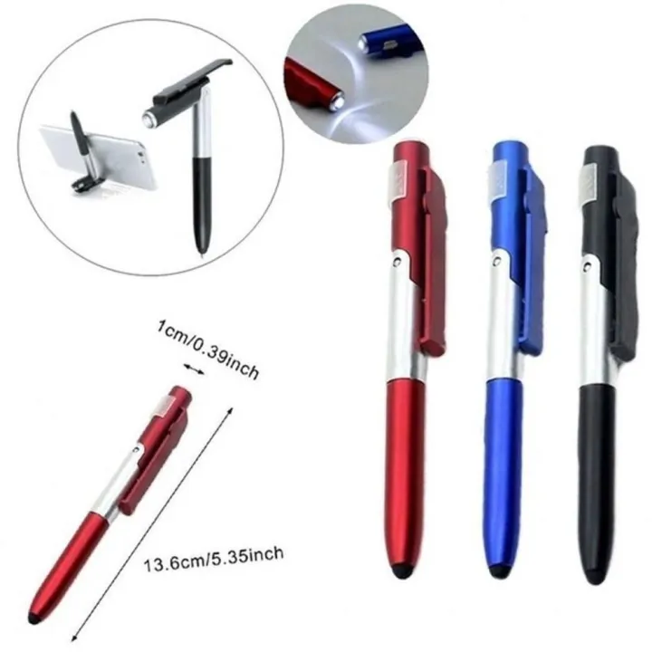 Portable%20Multifunction%20Pen%20Ergonomic%20Foldable%20Multi-Color%20Ballpoint%20Pen%20LED%20Light%204-in-1%20Pen%20with%20Light%20for%20Office%20Use%20School%20Supplies%20Reading%20-%20Image%204