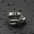 【Mega Sale】Jewelry Steel Skull Claw Ring Retro Trendy Punk Stainless Steel Ghost Claw Ring Direct. 