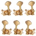 3L3R 6Pcs 1:18 Guitar String Tuning Pegs Tuner Machine Heads Knobs Tuning Keys for Acoustic or Electric Guitar. 