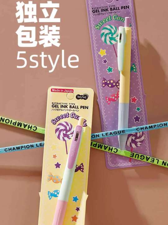 Japan%20TANOSEE%20Gel%20High-Value%20Color-Block%20Dopamine%20Color%20Large%20Capacity%20Exam%20Student%20Signature%20Girly%20J15%20Black%20Pen%20Zebra%20Style%20-%20Image%202