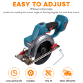6 Inch Brushless Cordless Circular Saw 12500 RPM Compact Circular Saw for Wood/Stone/Metal for 18V Battery. 