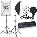 2 PACK Softbox Light Box Tripod Stand 50x70 Cm For Photography Lighting Kit Studio. 
