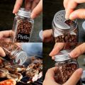 Spice Jars Set with Lids - 120 Ml Container for Storing Spices. 